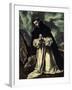 St.Dominic Praying-El Greco-Framed Giclee Print