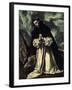 St.Dominic Praying-El Greco-Framed Giclee Print