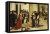 St Dominic Resurrecting Napoleone Orsini-Lorenzo Lotto-Framed Stretched Canvas
