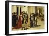 St Dominic Resurrecting Napoleone Orsini-Lorenzo Lotto-Framed Giclee Print