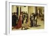 St Dominic Resurrecting Napoleone Orsini-Lorenzo Lotto-Framed Giclee Print