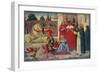 St Dominic Resurrects Napoleone Orsini, 1461-1462-Benozzo Gozzoli-Framed Giclee Print