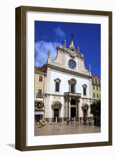 St. Dominic's Church, Lisbon, Portugal, South West Europe-Neil Farrin-Framed Photographic Print