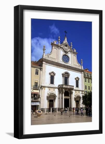 St. Dominic's Church, Lisbon, Portugal, South West Europe-Neil Farrin-Framed Photographic Print
