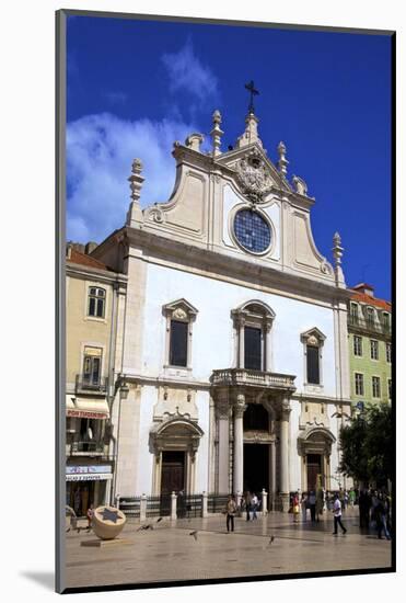 St. Dominic's Church, Lisbon, Portugal, South West Europe-Neil Farrin-Mounted Photographic Print