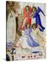 St. Dominic with Four Musical Angels, from a Gradual from San Marco E Cenacoli-Fra Angelico-Stretched Canvas