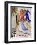 St. Dominic with Four Musical Angels, from a Gradual from San Marco E Cenacoli-Fra Angelico-Framed Giclee Print