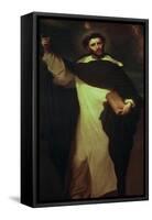 St. Dominic-Don Juan Carreño de Miranda-Framed Stretched Canvas