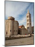 St. Donatus' Church and Bell Tower, Zadar, Croatia-Lisa S. Engelbrecht-Mounted Photographic Print