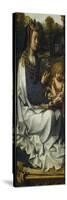 St Dorothy, Detail from Left Panel of Malvagna Triptych, Right-Hand Side, 1511-1515-Jan Gossaert-Stretched Canvas