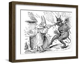 St Dunstan and the Devil, 1826-null-Framed Giclee Print