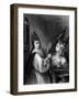 St Dunstan and the Devil-null-Framed Art Print