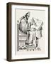 St. Dunstan from a Saxon Missal-null-Framed Giclee Print