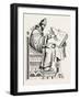 St. Dunstan from a Saxon Missal-null-Framed Giclee Print