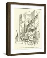 St Dunstan Was Noted for This Kind of Thing-null-Framed Giclee Print