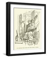 St Dunstan Was Noted for This Kind of Thing-null-Framed Giclee Print