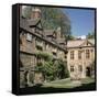 St Edmund Hall in Oxford, 13th Century-CM Dixon-Framed Stretched Canvas