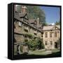 St Edmund Hall in Oxford, 13th Century-CM Dixon-Framed Stretched Canvas