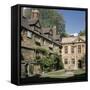 St Edmund Hall in Oxford, 13th Century-CM Dixon-Framed Stretched Canvas