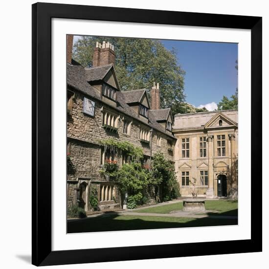 St Edmund Hall in Oxford, 13th Century-CM Dixon-Framed Photographic Print