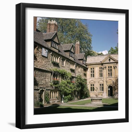 St Edmund Hall in Oxford, 13th Century-CM Dixon-Framed Photographic Print