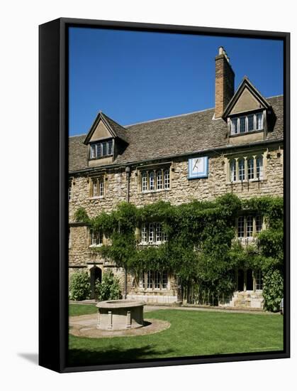 St. Edmunds Cottage, Oxford, Oxfordshire, England, United Kingdom-Philip Craven-Framed Stretched Canvas