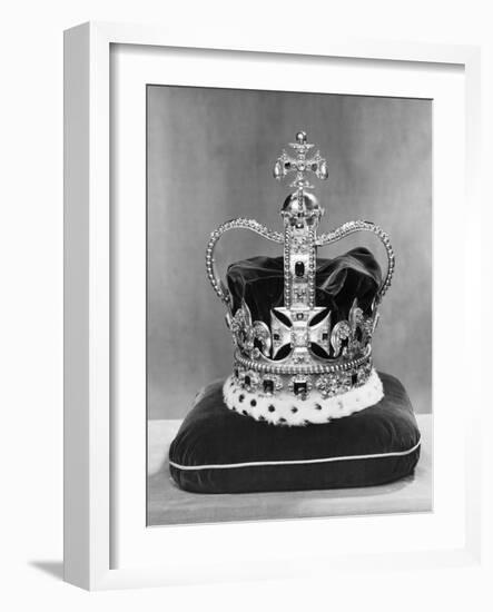 St. Edward's Crown, or the Crown of England-null-Framed Photographic Print