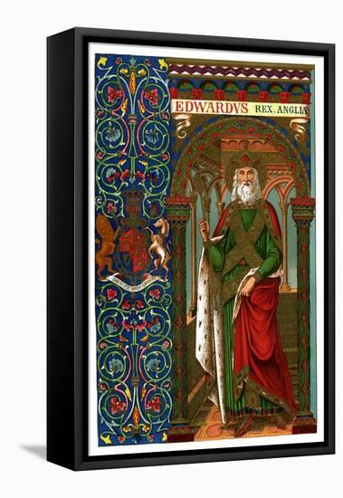 St Edward the Confessor, 1886-null-Framed Stretched Canvas