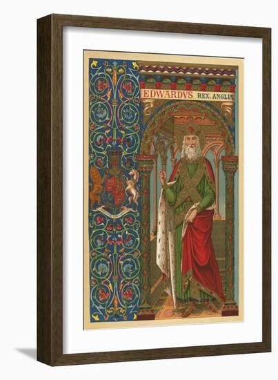 St Edward the Confessor-English School-Framed Giclee Print