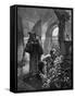 St Elisabeth Flagellated-Alphonse Mucha-Framed Stretched Canvas