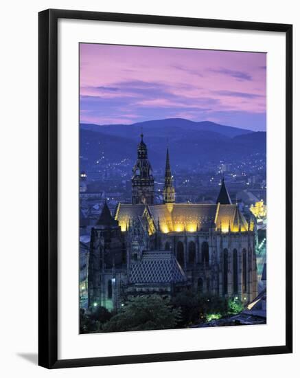 St. Elizabeth Cathedral, Kosice, East Slovakia-Walter Bibikow-Framed Photographic Print