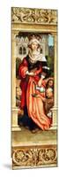 St. Elizabeth of Hungary (1207-31) Right Hand Panel from the Triptych of St. Sebastian, 1516-Hans Holbein the Elder-Mounted Giclee Print