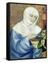 St. Elizabeth of Hungary (1207-31)-Theodoricus of Prague-Framed Stretched Canvas