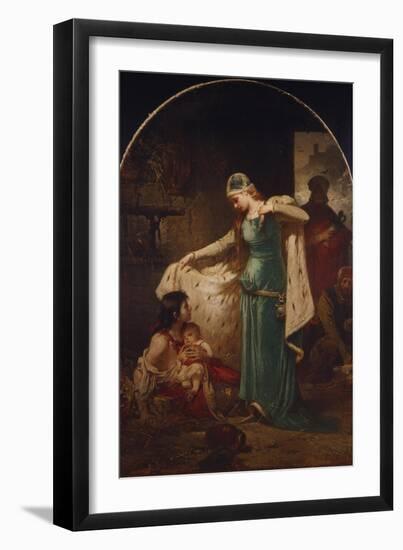 St. Elizabeth of Hungary, 1882-Sandro Botticelli-Framed Giclee Print