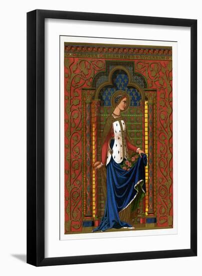 St Elizabeth of Hungary, 1886-null-Framed Giclee Print