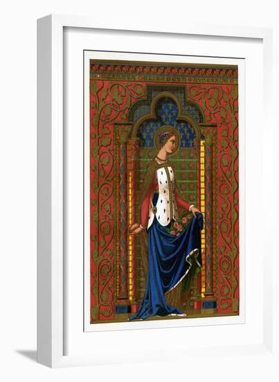 St Elizabeth of Hungary, 1886-null-Framed Giclee Print