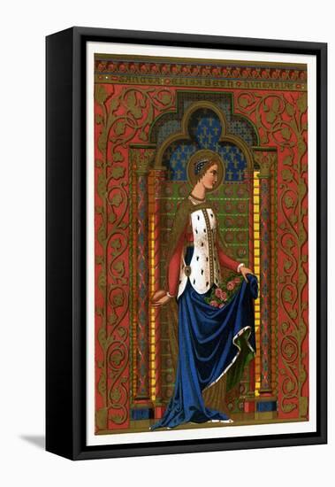 St Elizabeth of Hungary, 1886-null-Framed Stretched Canvas