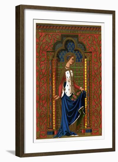 St Elizabeth of Hungary, 1886-null-Framed Giclee Print