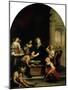 St. Elizabeth of Hungary Tending the Sick and Leprous, circa 1671-74-Bartolome Esteban Murillo-Mounted Giclee Print