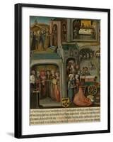 St Elizabeth of Hungary-null-Framed Art Print