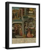 St Elizabeth of Hungary-null-Framed Art Print