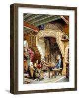 St Elizabeth of Hungary-null-Framed Giclee Print