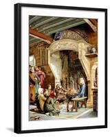 St Elizabeth of Hungary-null-Framed Giclee Print