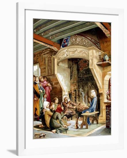 St Elizabeth of Hungary-null-Framed Giclee Print