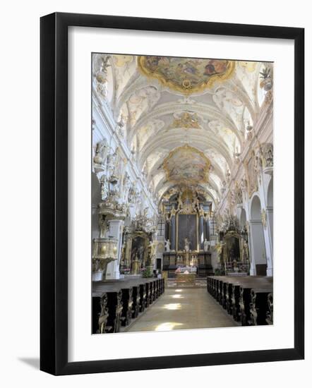 St. Emmeram's Church, Regensburg, Bavaria, Germany, Europe-Gary Cook-Framed Photographic Print