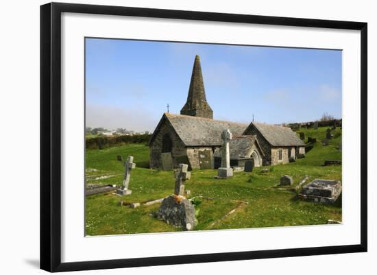 St. Enedoc Church Where Sir John Betjeman-Nick Upton-Framed Photographic Print