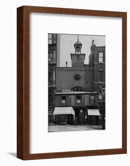 St Ethelburga's Church, Bishopsgate, City of London, c1905 (1906)-Photochrom Co Ltd of London-Framed Photographic Print