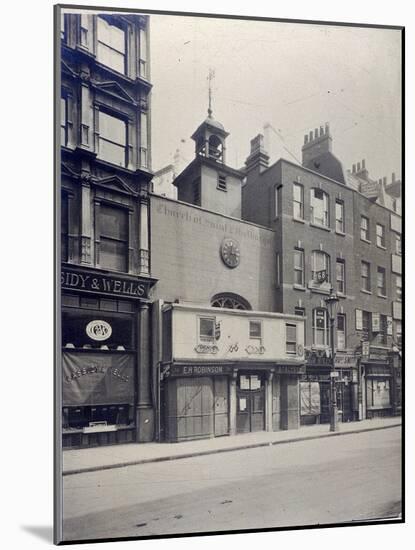 St Ethelburga-The-Virgin Within Bishopsgate, London, 1912-null-Mounted Photographic Print