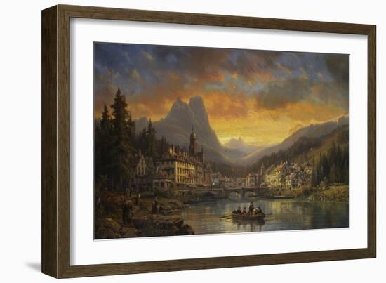 St Etienne-Charles Euphrasie Kuwasseg-Framed Giclee Print