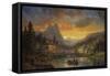 St Etienne-Charles Euphrasie Kuwasseg-Framed Stretched Canvas